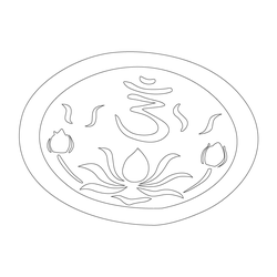 만기사 범종각 수막새(58584)