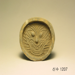 귀면문수막새(115825)