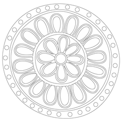 연화문수막새(53185)