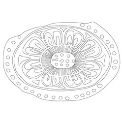 연꽃무늬 수막새(57991)
