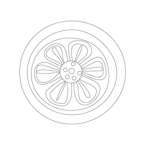 연꽃무늬수막새(52515)