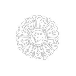 연꽃문, 인동문, 구슬이음문(28980)