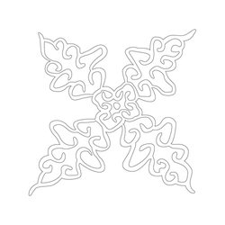 꽃문,잎사귀문(32407)