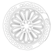 국화문수막새(22472)