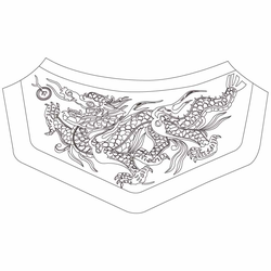 외삼문 암막새(59536)
