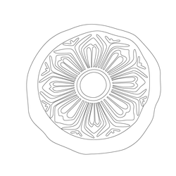 연화문수막새(51311)