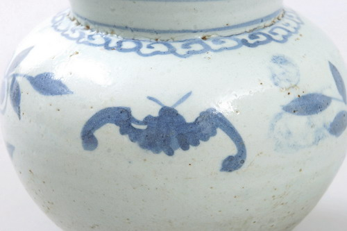 백자청화모란문호(17664)
