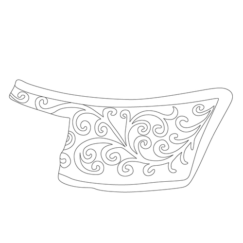 덩굴문암막새(61276)