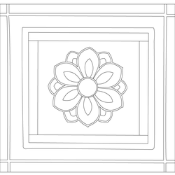 경희궁지 숭정문 천장 반자청판(62378)