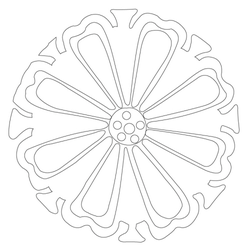 연꽃문, 구슬이음문(28955)