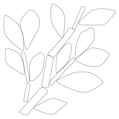 잎사귀문(14790)