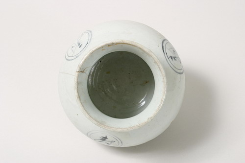 백자청화문자문호(17836)