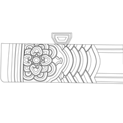 경복궁 사정문 창방(60993)