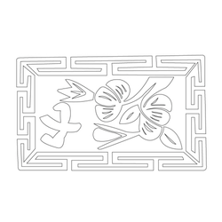 방형베갯모본(23677)