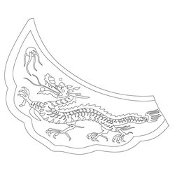 화령전 운한각 암막새(60034)