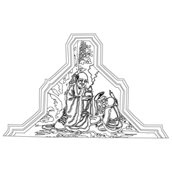 법주사 삼성각 포벽(72339)