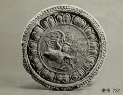 가릉빈가무늬 수막새(114954)