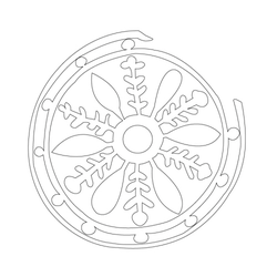 꽃문, 잎사귀문(28885)