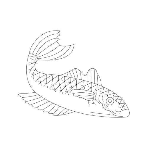 물고기문(6813)