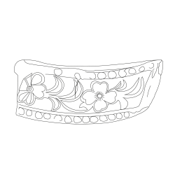 풀꽃무늬암막새(113947)