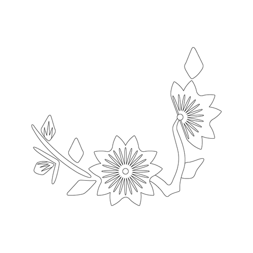 꽃문(7035)