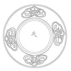 청화백자그릇(52826)