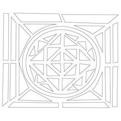 삼각형문,마름모형문(33597)