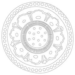 연꽃문수막새(27870)