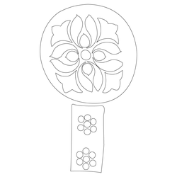 수원향교 내삼문 평방뺄목, 창방뺄목(59693)