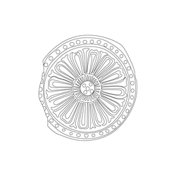 연화문수막새(53127)