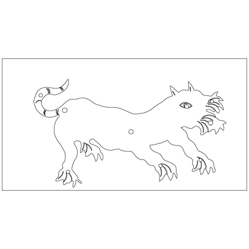 반닫이 백동장석(78527)