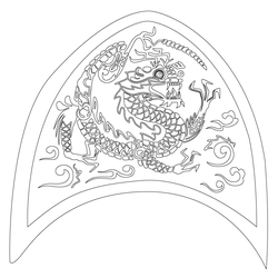 강화 유수부 동헌 망와(59322)