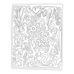 꽃문,잎사귀문(30664)