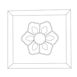 수원화성행궁 신풍루 우물천장 반자청판(59818)