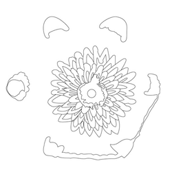 청화백자연적(16235)