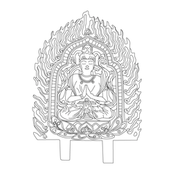 금동판보살좌상(52060)