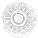연꽃문수막새(24831)