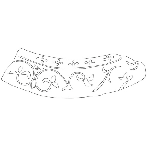 덩굴문암막새(27902)