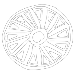 돈암서원 숭례사 수막새(57966)