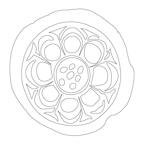 연꽃문(40952)