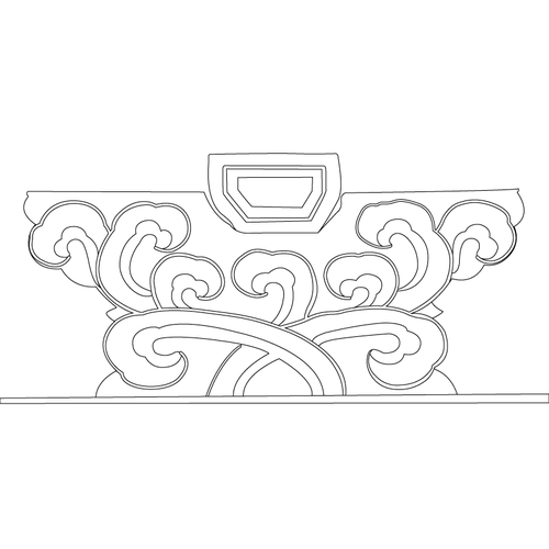 덕진진 공조루 화반(59386)