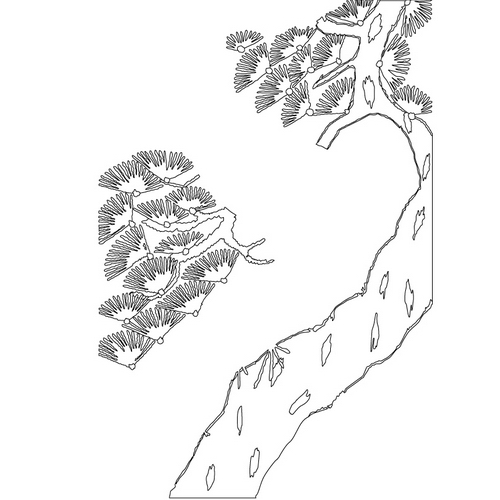 소나무문(13851)
