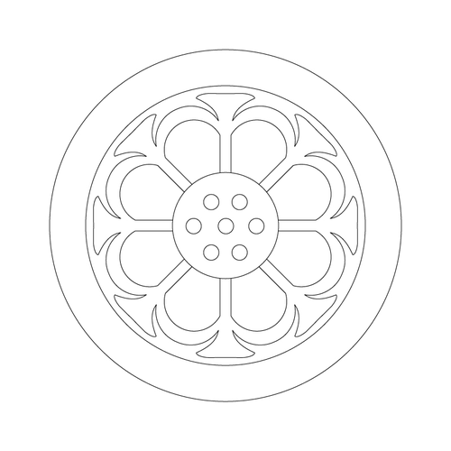 연화문수막새(1050)