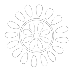 연꽃문, 구슬이음문(28968)