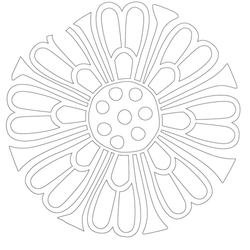 연꽃문, 구슬이음문(28964)