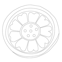 연화문수막대(51390)