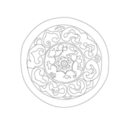 보상화문수막새(51708)