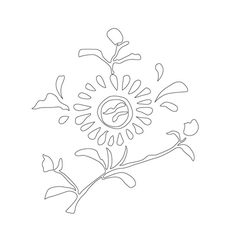 청자상감국화무늬병(16560)