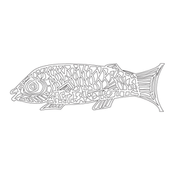 물고기문(6051)