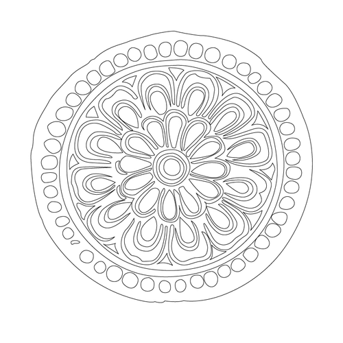 연화문수막새(50844)